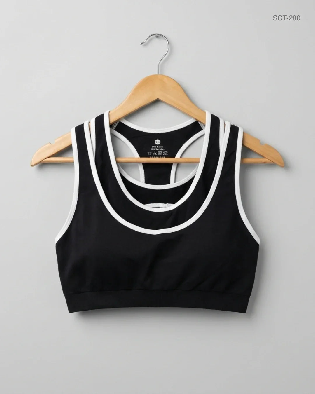 UK Imported secondhand Summer Crop Tops - LABLE CUT brand, Black Nylon, Premium condition, for Womens - Online Thrift Store Lahore Pakistan
