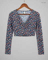 Premium Condition Summer Crop Tops | Preloved Shein | Multi Viscose | Thrift Shop for Womens Karachi Pakistan | OTS