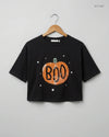 Shop Premium Summer Crop Tops by George | Preloved Branded Clothes | Black Cotton | Womens | OTS Thrift Store Lahore Pakistan