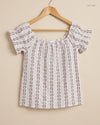 Excellent Condition Summer Crop Tops | Preloved Dorothy Perkins | Beige Cotton | Thrift Shop for Womens Karachi Pakistan | OTS
