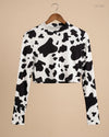 Excellent Condition Summer Crop Tops | Preloved Shein | Black & White Polyester | Thrift Shop for Womens Peshawar Pakistan | OTS