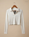 Premium Condition Summer Crop Tops | Preloved Shein | White Polyester | Thrift Shop for Womens Karachi Pakistan | OTS