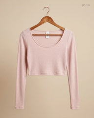 UK Imported secondhand Summer Crop Tops - H&M brand, Teapink Cotton, Excellent condition, for Womens - Online Thrift Store Lahore Pakistan