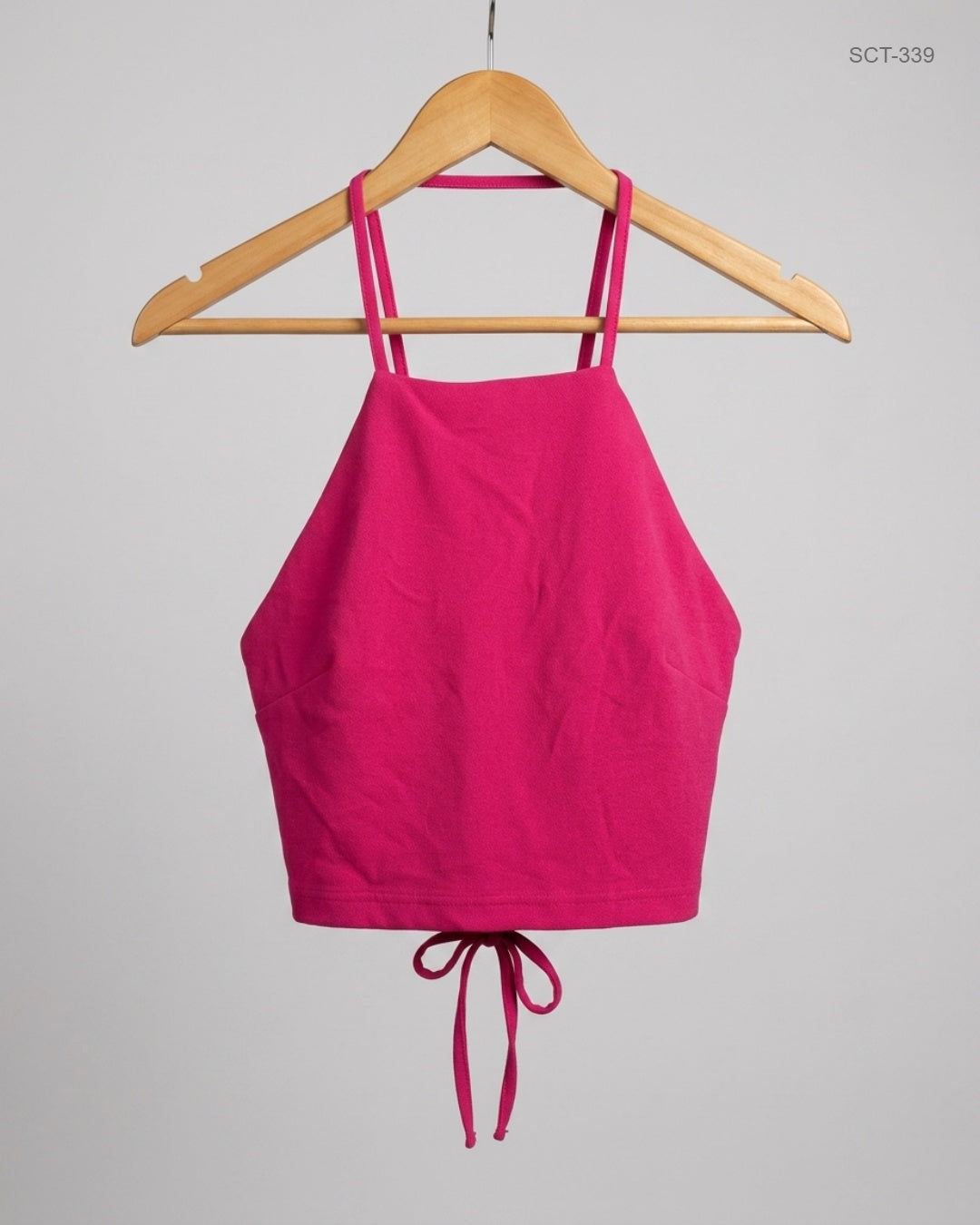 Summer Crop Tops | Stradivarius | Preloved Branded | Pink Polyester | Premium Plus | OTS Thrift Store Peshawar Pakistan