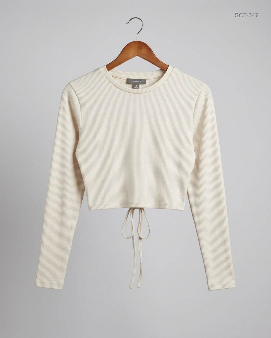 Shop Excellent Summer Crop Tops by Primark | Preloved Branded Clothes | White Polyester | Womens | OTS Thrift Store Karachi Pakistan