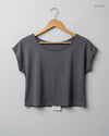 UK Imported secondhand Summer Crop Tops - Primark brand, Grey Polyester, Premium condition, for Womens - Online Thrift Store Islamabad Pakistan