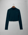 UK Imported secondhand Summer Crop Tops - Shein brand, Green Cotton, Premium condition, for Womens - Online Thrift Store Peshawar Pakistan