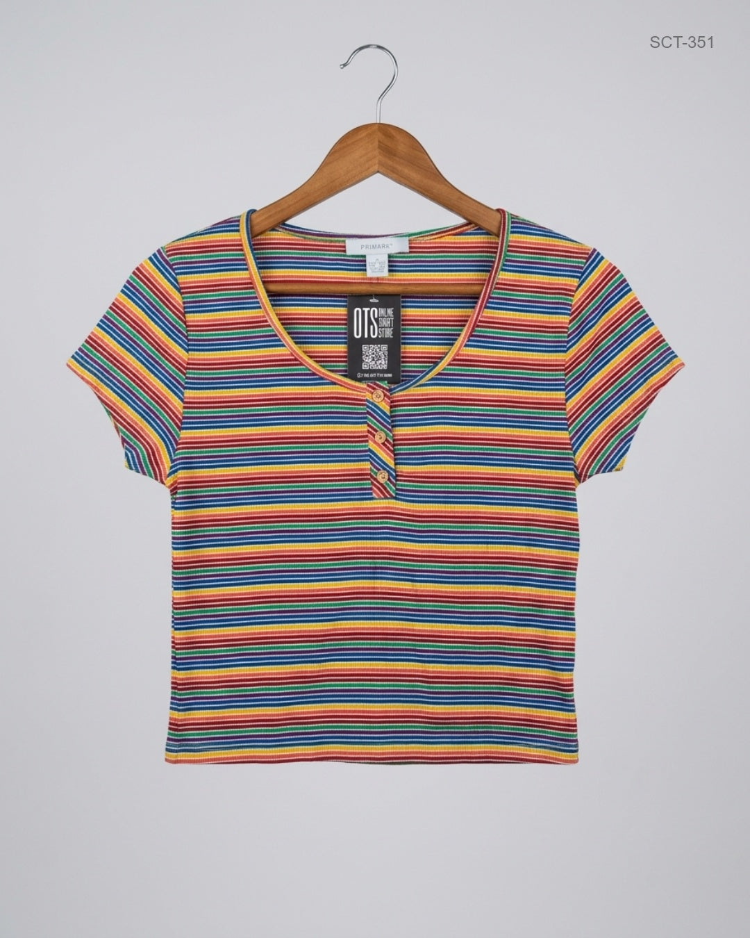 Premium Condition Summer Crop Tops | Preloved Primark | Multi Cotton | Thrift Shop for Womens Peshawar Pakistan | OTS