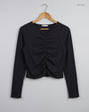 Secondhand Branded Summer Crop Tops by Zara, Black Cotton fabric, Premium condition, for Womens - Online Thrift Shop Karachi Pakistan