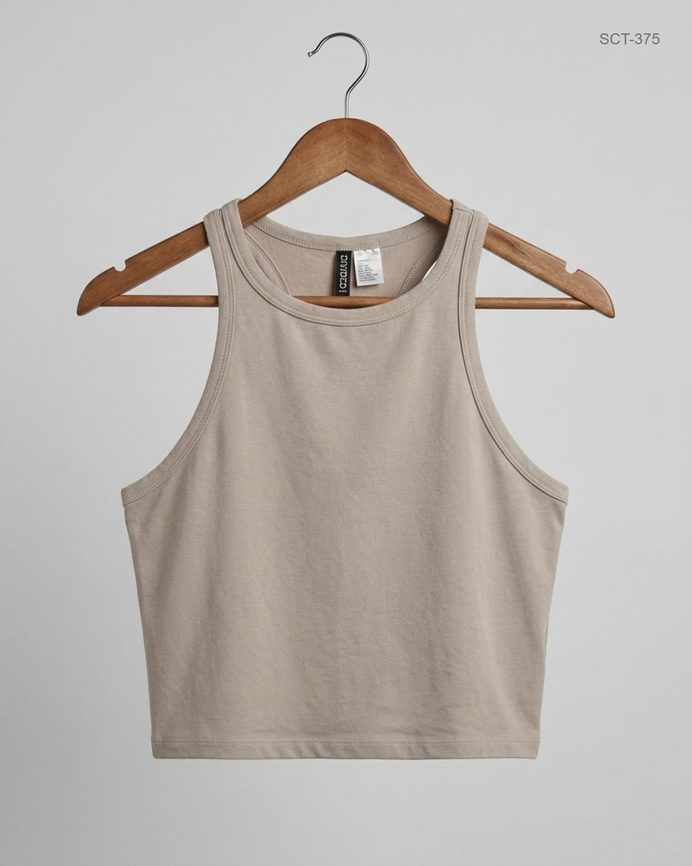 UK Imported secondhand Summer Crop Tops - H&M brand, Brown Cotton, Premium condition, for Womens - Online Thrift Store Islamabad Pakistan