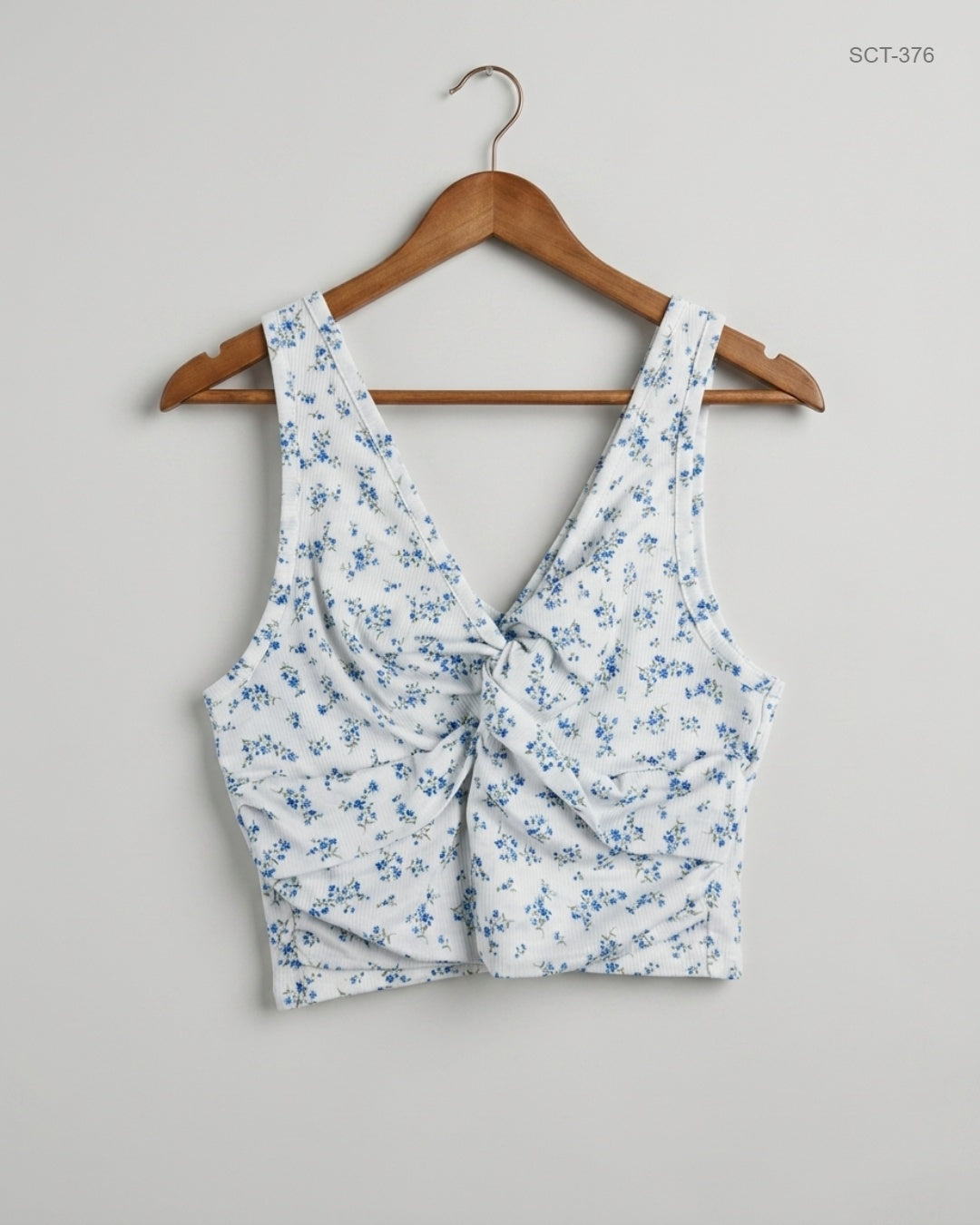 Summer Crop Tops | Shein | Preloved Branded | White & BLUE Cotton | Premium | OTS Thrift Store Lahore Pakistan