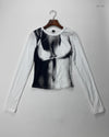 Shop Premium Summer Crop Tops by Shein | Preloved Branded Clothes | White Cotton | Womens | OTS Thrift Store Islamabad Pakistan
