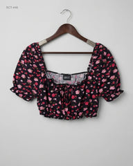 Shop Premium Summer Crop Tops by Primark | Preloved Branded Clothes | Multi Cotton | Womens | OTS Thrift Store Karachi Pakistan