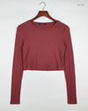 Preloved Premium Summer Crop Tops by Topshop, Maroon Viscose for Womens - OTS Thrift Shop Islamabad Pakistan