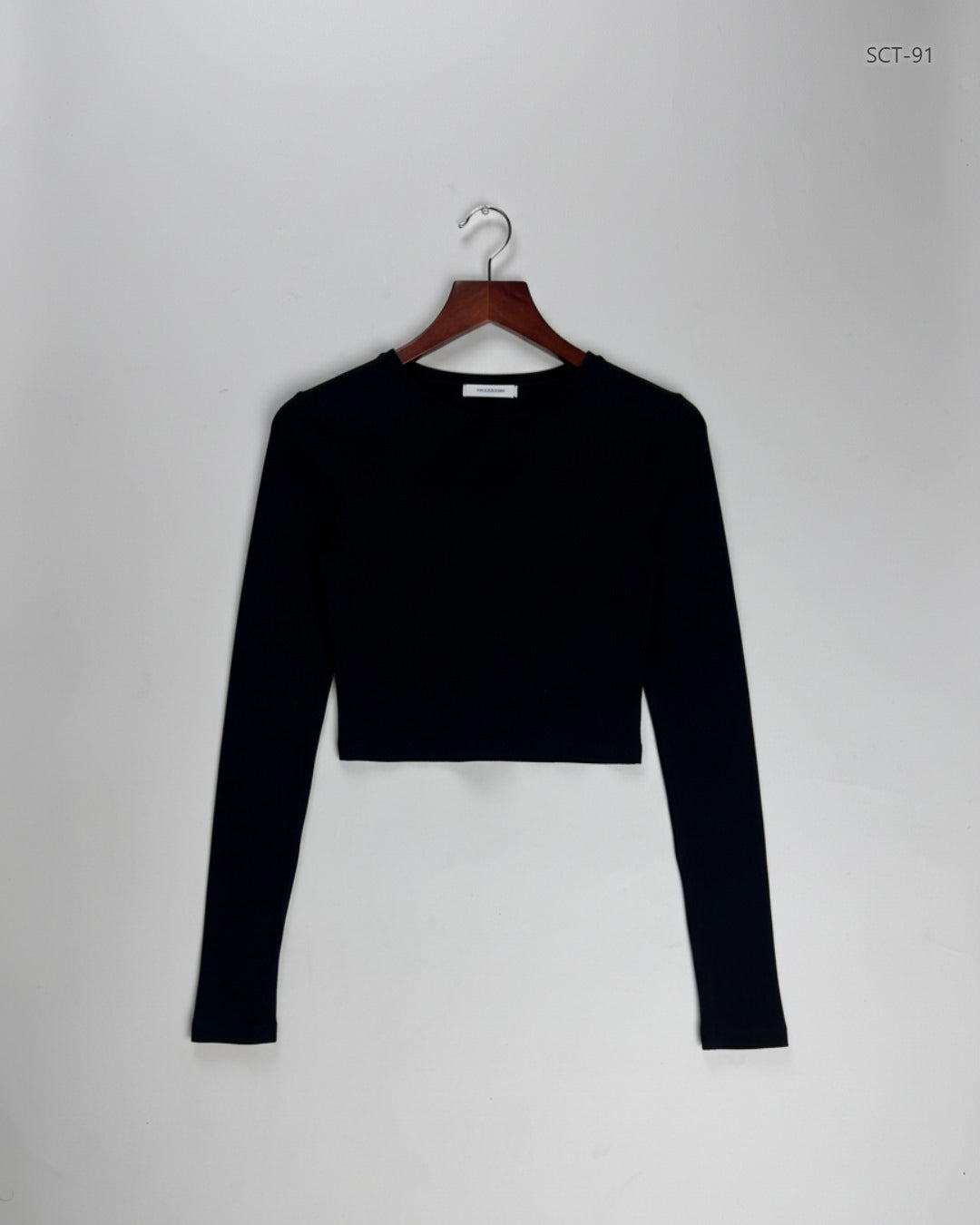 UK Imported secondhand Summer Crop Tops - weekday brand, Black Cotton, Premium condition, for Womens - Online Thrift Store Peshawar Pakistan