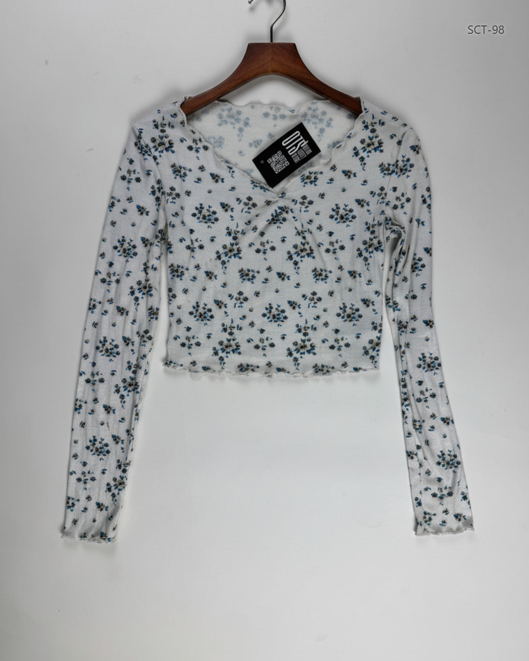UK Imported secondhand Summer Crop Tops - Shein brand, White Polyester, Premium condition, for Womens - Online Thrift Store Karachi Pakistan