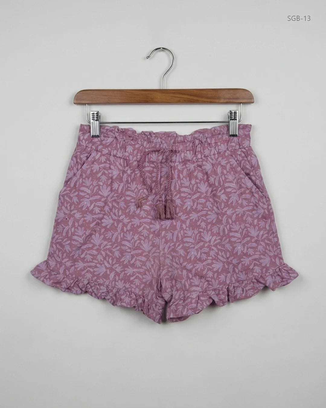 Secondhand Branded Girls Summer Bottoms by TU, Purple Cotton fabric, Premium condition, for Girls - Online Thrift Shop Islamabad Pakistan