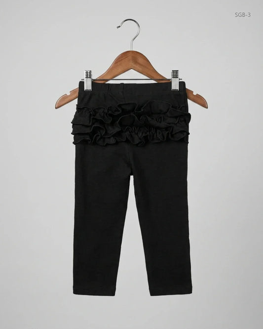 Preloved Premium Girls Summer Bottoms by Garanimals, Black Cotton for Girls - OTS Thrift Shop Islamabad Pakistan