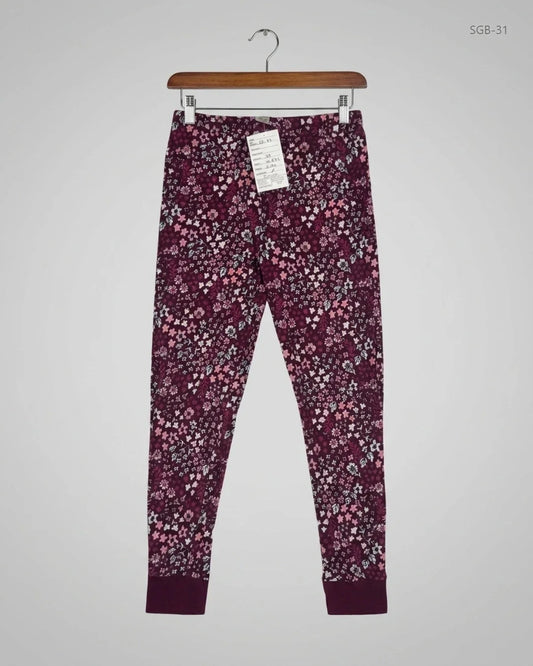 Preloved Premium Girls Summer Bottoms by George, Maroon Cotton for Girls - OTS Thrift Shop Lahore Pakistan