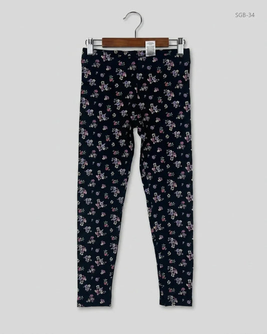 Shop Premium Girls Summer Bottoms by Marks & Spencer | Preloved Branded Clothes | Black Cotton | Girls | OTS Thrift Store Lahore Pakistan