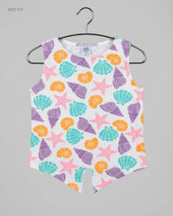 Secondhand Branded Girls Summer Tops by KIKI & KOKO, Multi Cotton fabric, Premium condition, for Girls - Online Thrift Shop Islamabad Pakistan