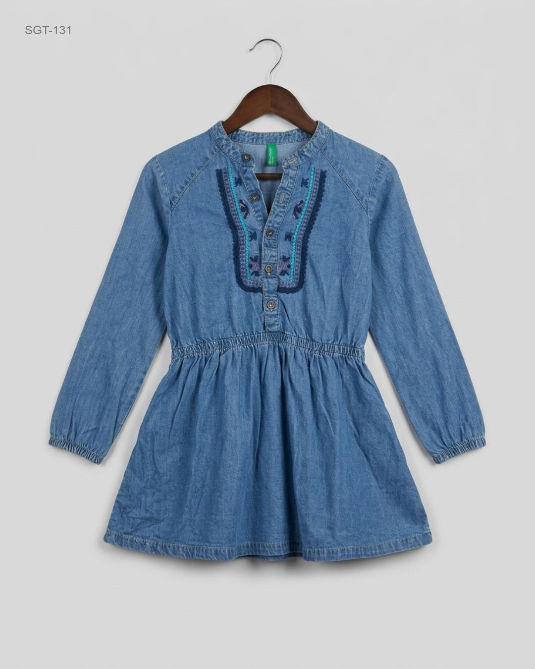 Secondhand Branded Girls Summer Tops by Unknown, Blue Cotton fabric, Premium condition, for Girls - Online Thrift Shop Lahore Pakistan