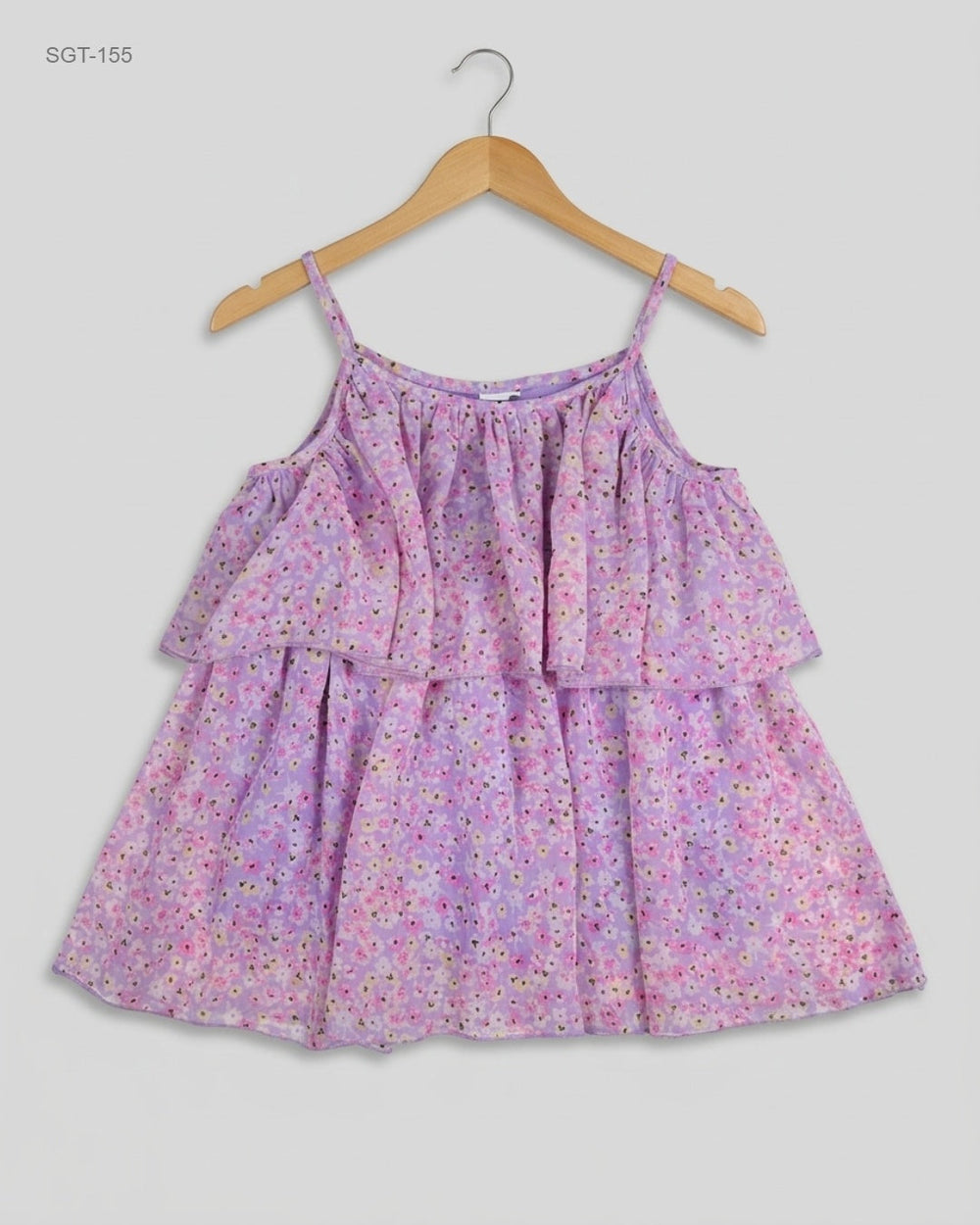 Preloved Premium Girls Summer Tops by DOPO DOPO, Purple Polyester for Girls - OTS Thrift Shop Lahore Pakistan