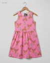 Secondhand Branded Girls Summer Tops by H&M, Pink Cotton fabric, Premium condition, for Girls - Online Thrift Shop Peshawar Pakistan