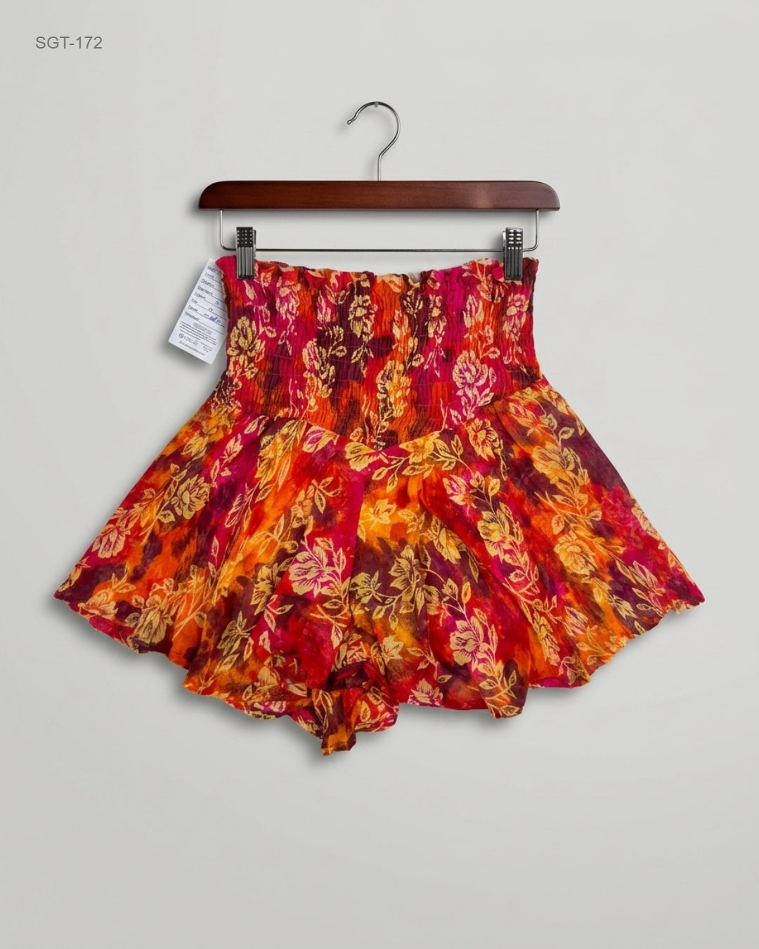 Shop Premium Girls Summer Tops by CUT LABEL | Preloved Branded Clothes | Orange Cotton | Girls | OTS Thrift Store Karachi Pakistan