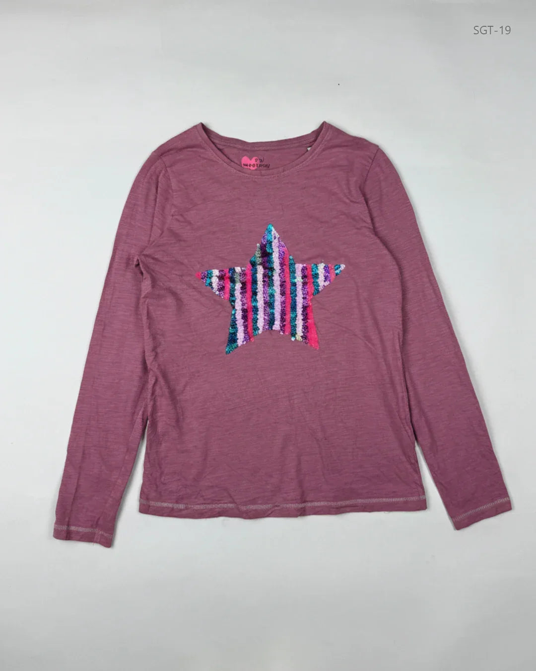 Preloved Premium Girls Summer Tops by Cut Label, Pink Cotton for Girls - OTS Thrift Shop Peshawar Pakistan