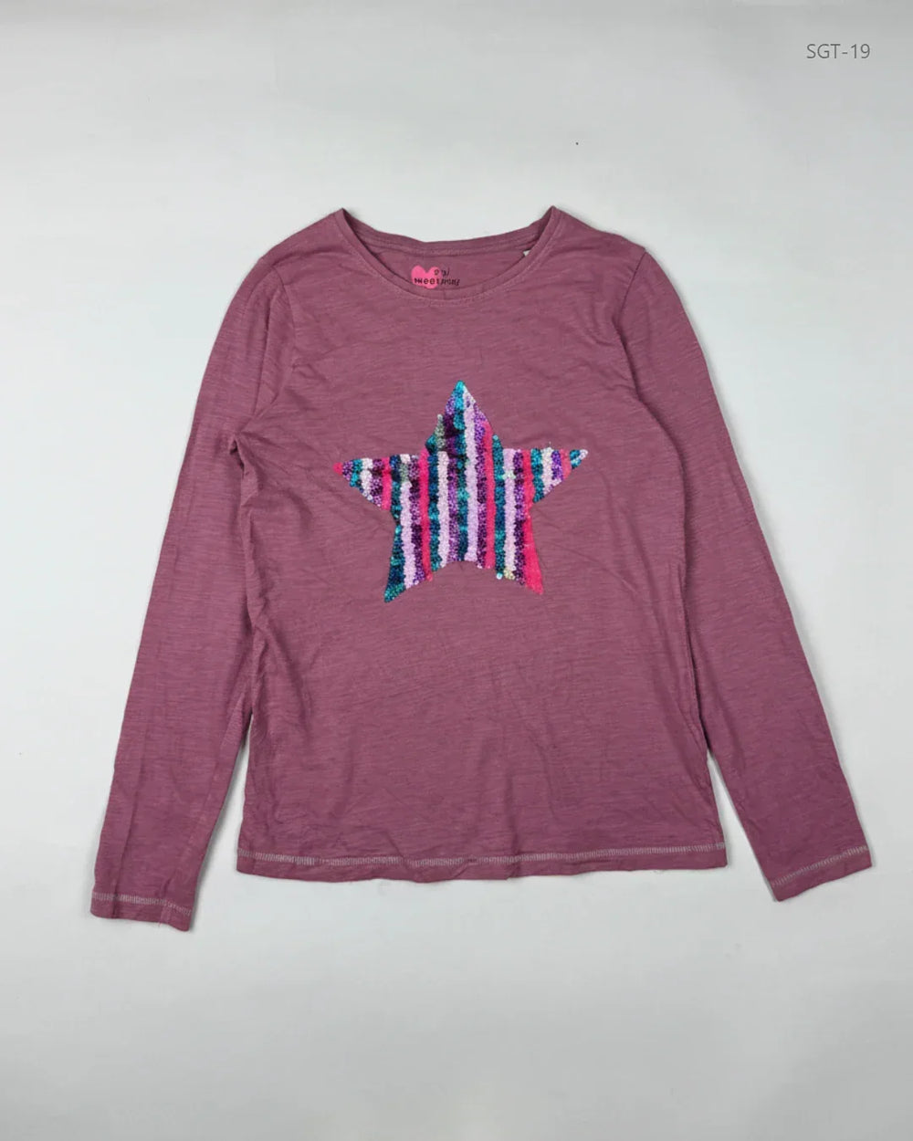 Preloved Premium Girls Summer Tops by Cut Label, Pink Cotton for Girls - OTS Thrift Shop Peshawar Pakistan