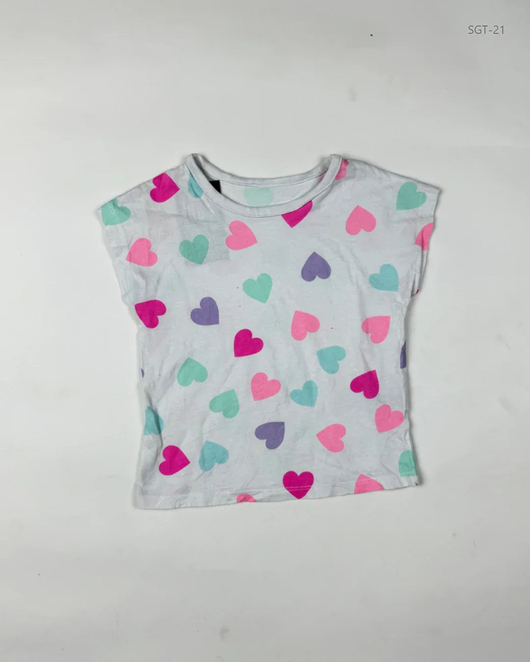 Secondhand Branded Girls Summer Tops by DUNNIES STORE, Multi Cotton fabric, Premium condition, for Girls - Online Thrift Shop Lahore Pakistan