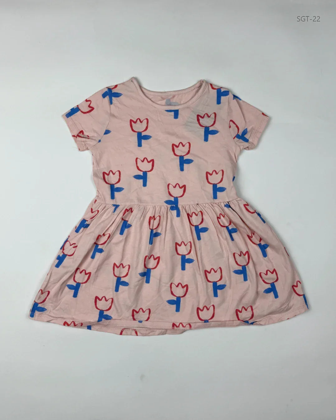 Secondhand Branded Girls Summer Tops by George, Pink Cotton fabric, Premium condition, for Girls - Online Thrift Shop Lahore Pakistan