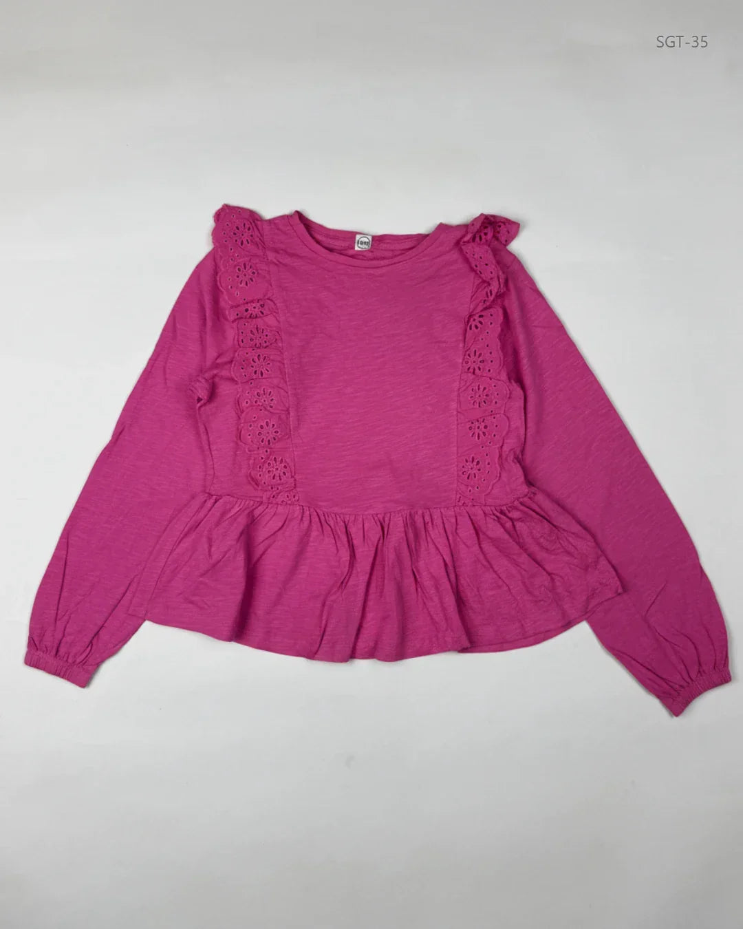 Premium Plus Condition Girls Summer Tops | Preloved V | Pink Cotton | Thrift Shop for Girls Islamabad Pakistan | OTS