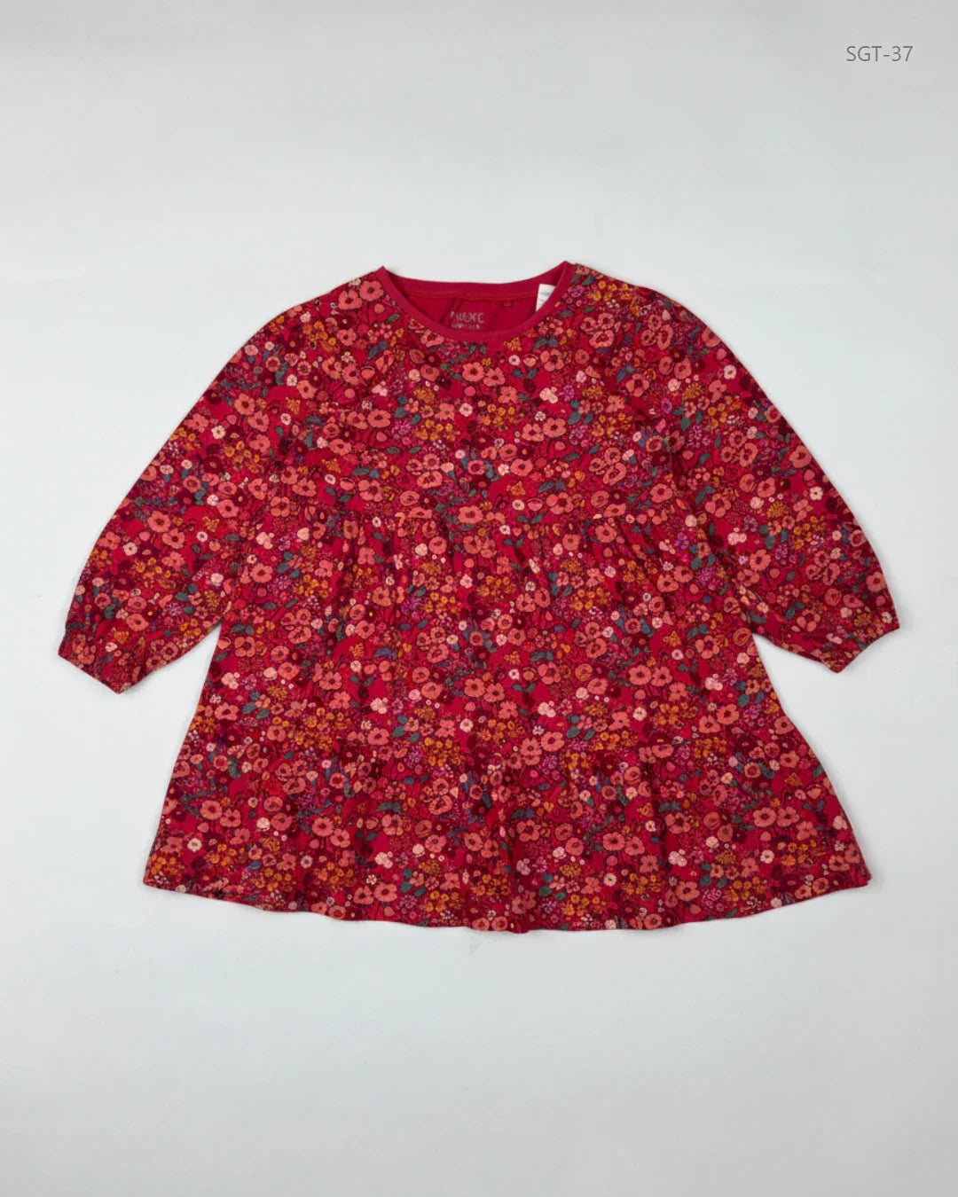 Preloved Premium Girls Summer Tops by Next, Red Cotton for Girls - OTS Thrift Shop Peshawar Pakistan