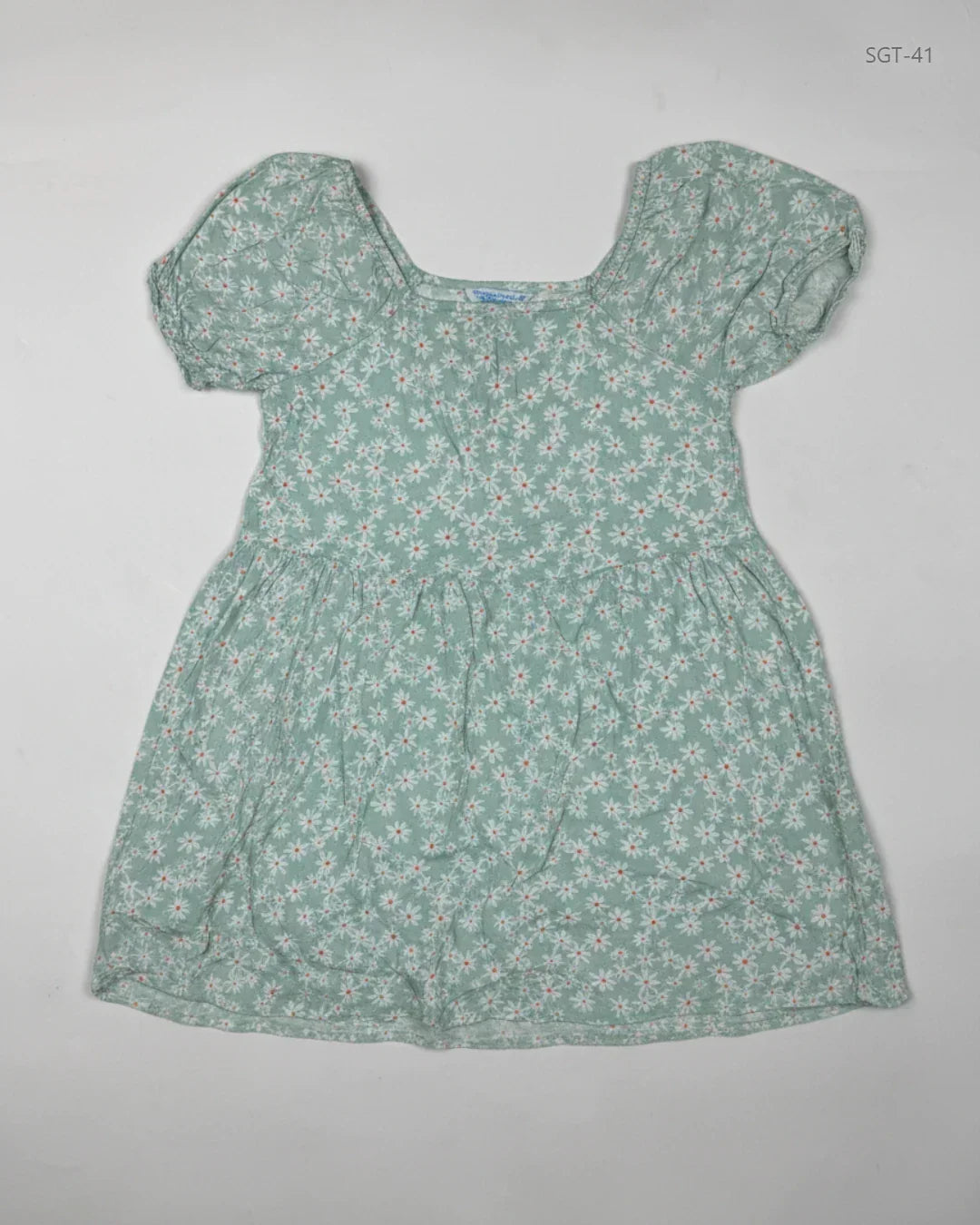 UK Imported secondhand Girls Summer Tops - Primark brand, MintCream Cotton, Premium condition, for Girls - Online Thrift Store Karachi Pakistan