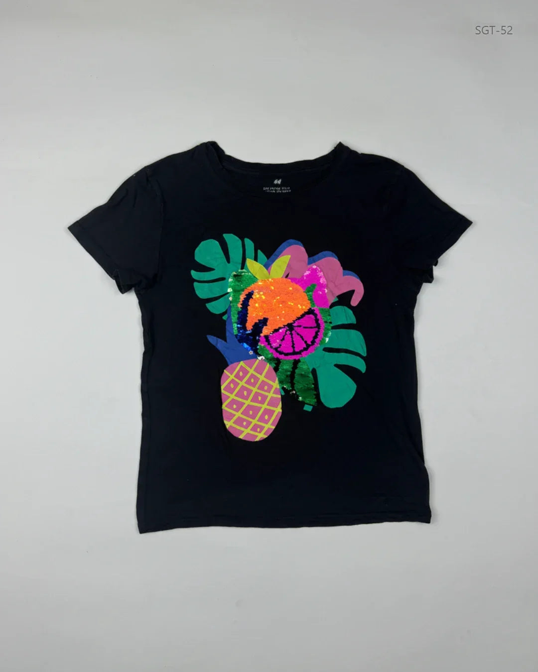 Girls Summer Tops | H&M | Preloved Branded | Black Cotton | Premium | OTS Thrift Store Islamabad Pakistan