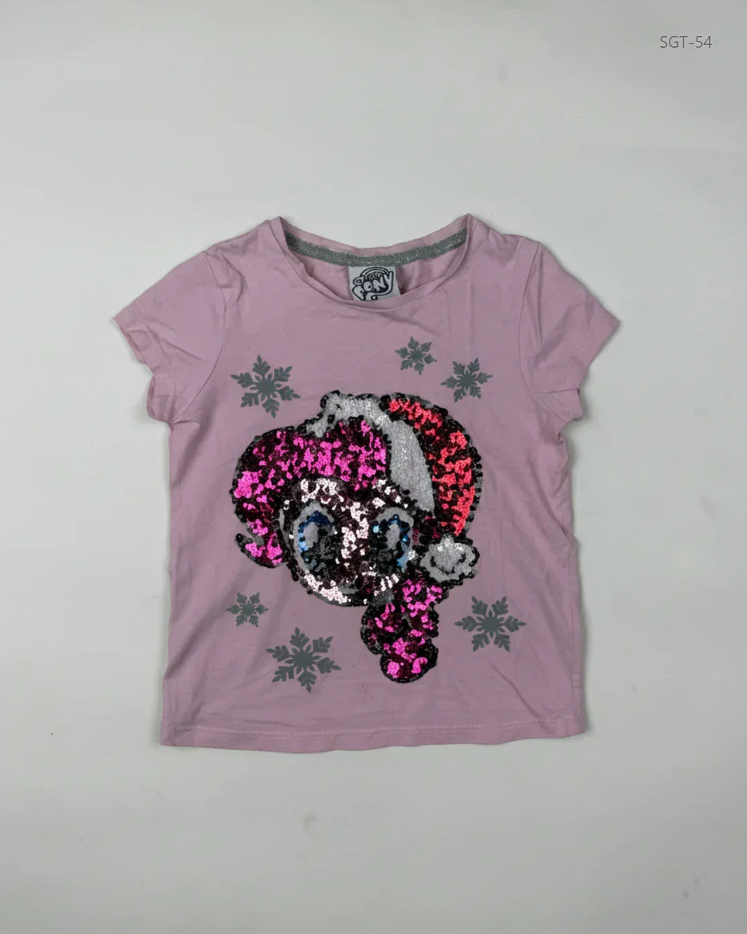 Secondhand Branded Girls Summer Tops by MY little Pony, Pink Cotton fabric, Premium condition, for Girls - Online Thrift Shop Peshawar Pakistan