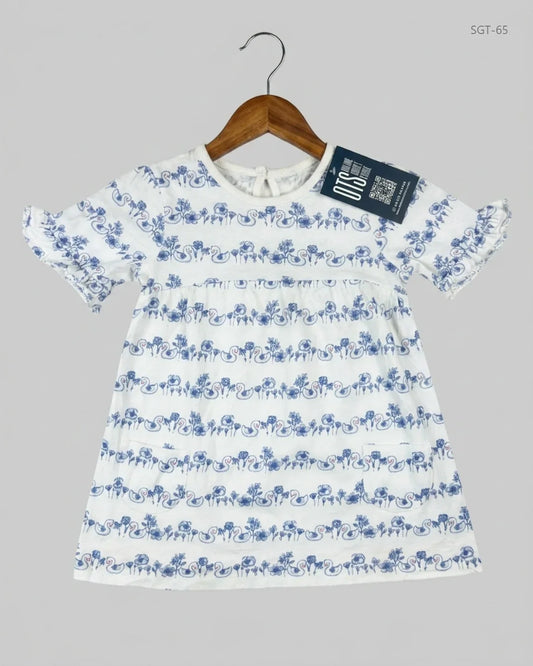 Girls Summer Tops | George | Preloved Branded | White Cotton | Premium | OTS Thrift Store Peshawar Pakistan