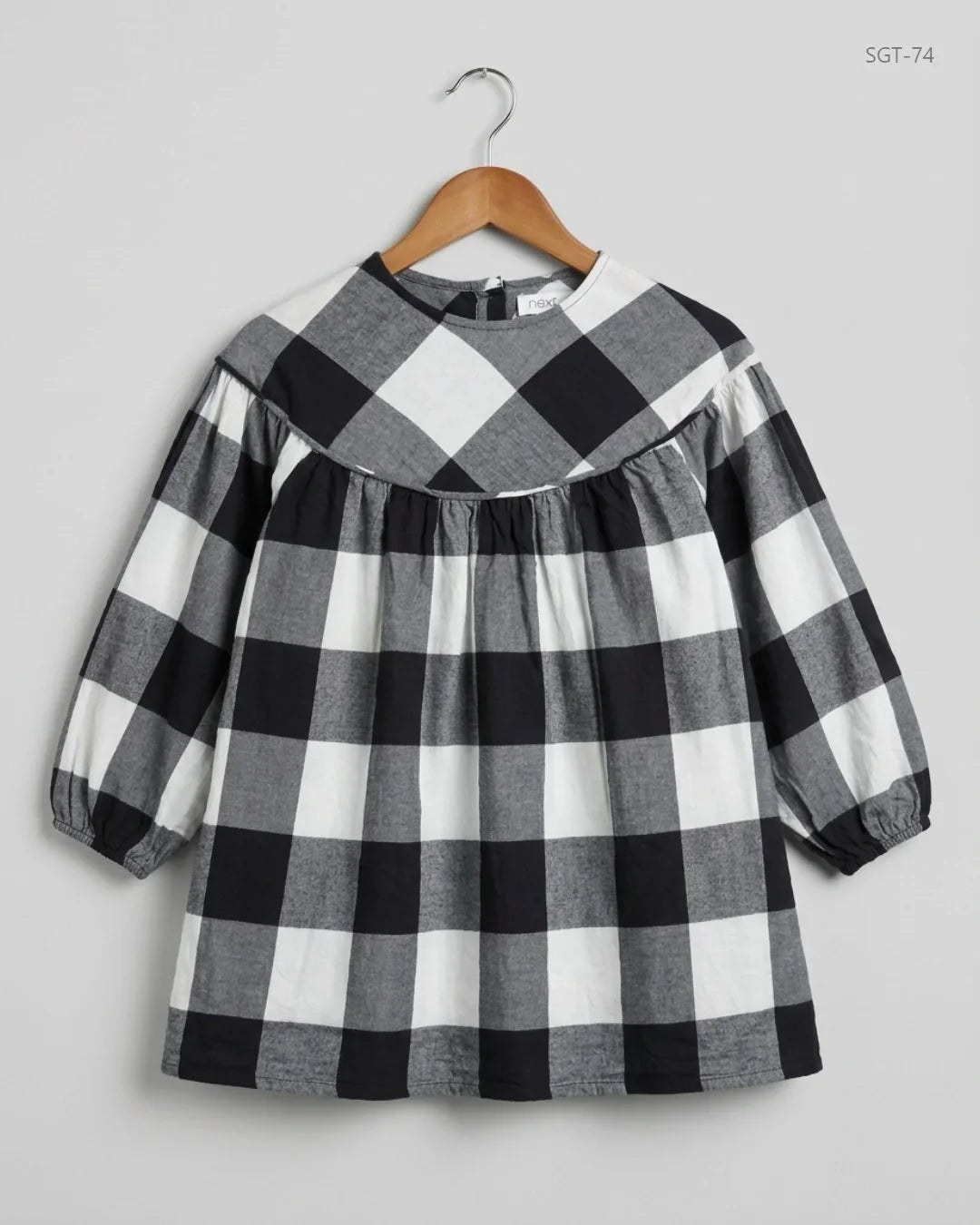 Girls Summer Tops | Next | Preloved Branded | Black & White Cotton | Premium | OTS Thrift Store Karachi Pakistan