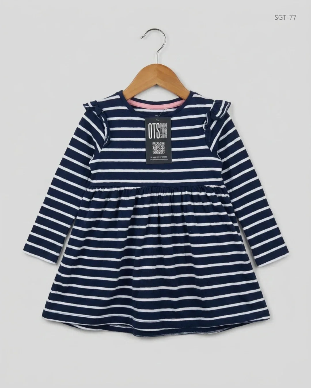 Premium Condition Girls Summer Tops | Preloved F&F | Blue Cotton | Thrift Shop for Girls Peshawar Pakistan | OTS