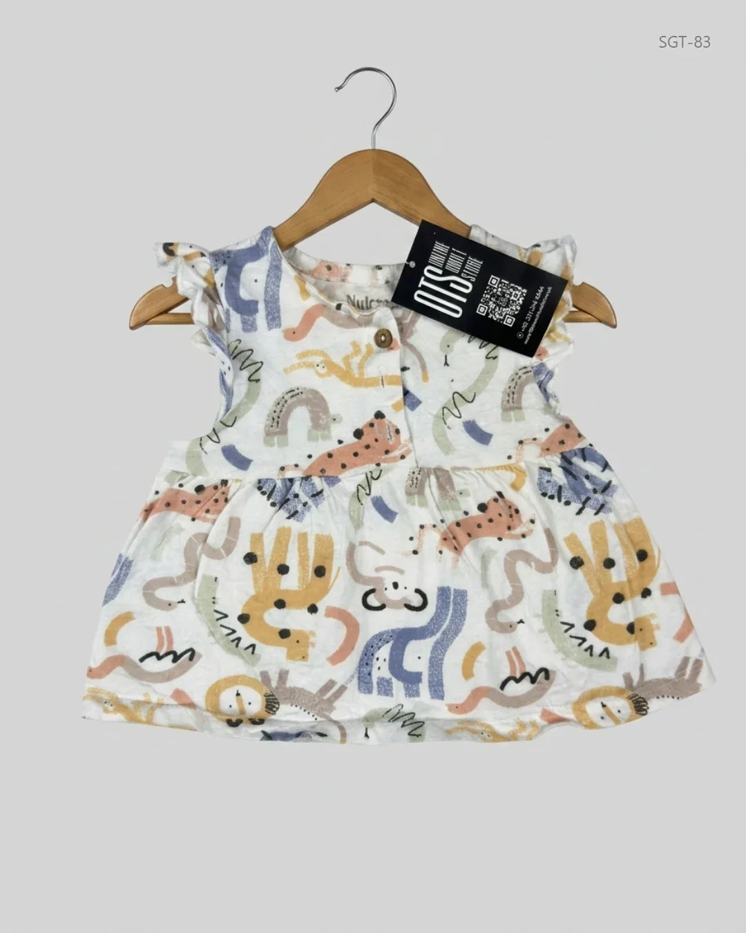 Secondhand Branded Girls Summer Tops by NUTMEG, Multi Cotton fabric, Premium condition, for Girls - Online Thrift Shop Islamabad Pakistan