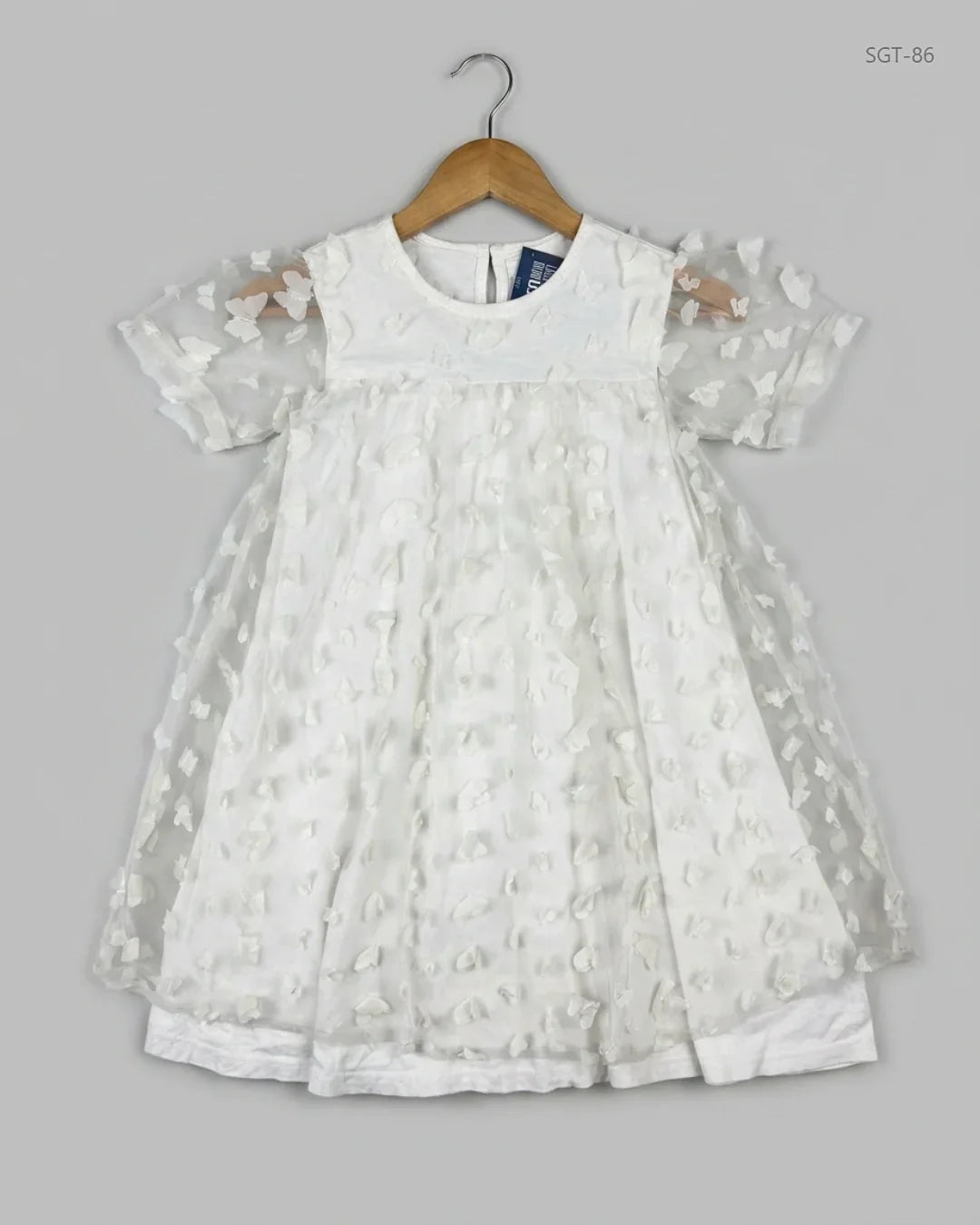 Shop Premium Girls Summer Tops by Next | Preloved Branded Clothes | White Polyester | Girls | OTS Thrift Store Lahore Pakistan