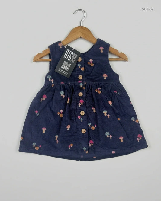 Girls Summer Tops | F&F | Preloved Branded | Blue Cotton | Premium | OTS Thrift Store Karachi Pakistan