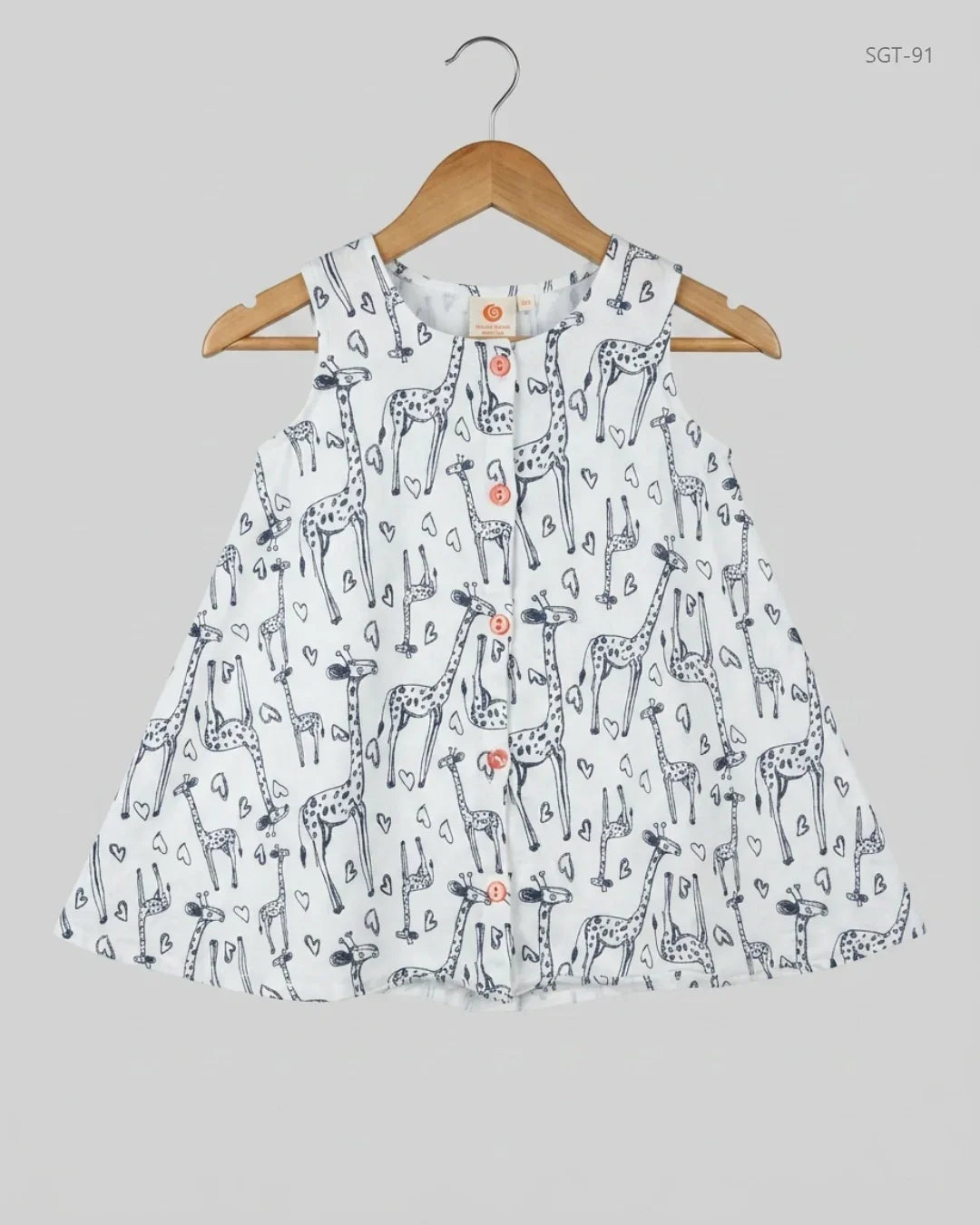 Secondhand Branded Girls Summer Tops by INDIGO, Black & White Cotton fabric, Premium condition, for Girls - Online Thrift Shop Lahore Pakistan