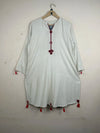 Premium Condition Summer Kurti | Preloved CUT LABEL | Beige Lilen | Thrift Shop for Womens Lahore Pakistan | OTS