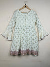 Preloved Premium Summer Kurti by Unknown, OffWhite LAWN for Womens - OTS Thrift Shop Islamabad Pakistan