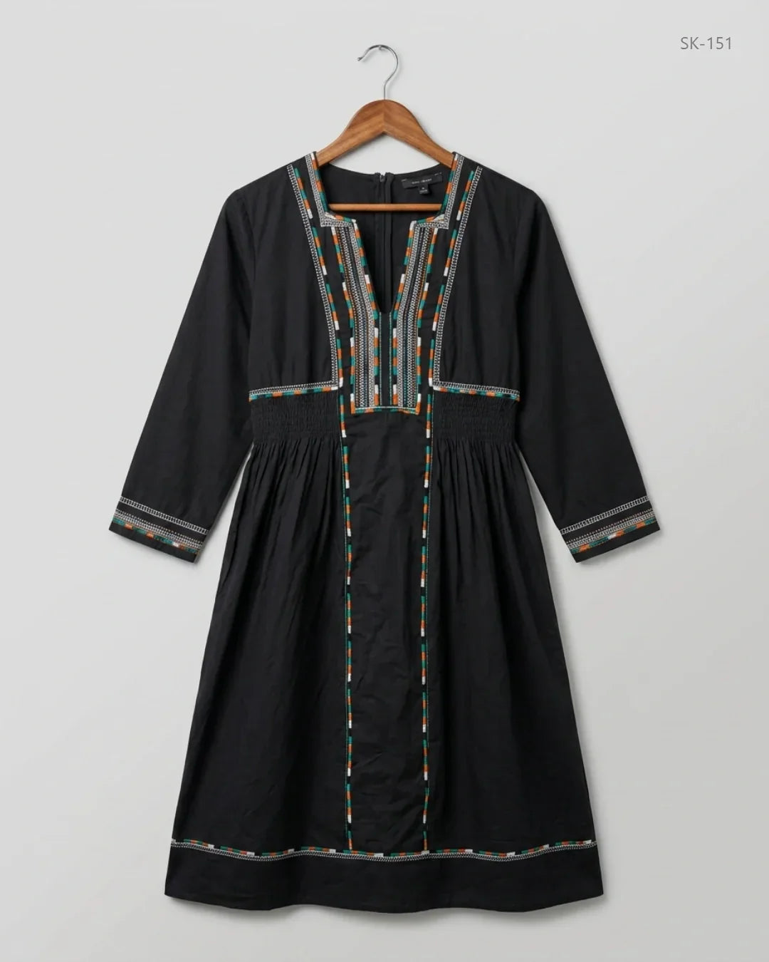 Premium Condition Summer Kurti | Preloved WEEKEND | Black Cotton | Thrift Shop for Womens Karachi Pakistan | OTS