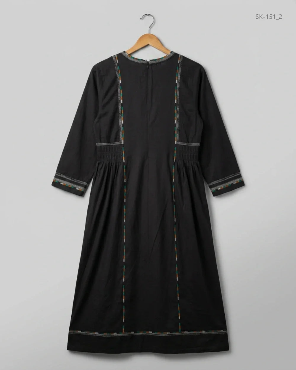 Buy Premium Summer Kurti in Black Cotton by WEEKEND for Womens | OTS Thrift Store Pakistan