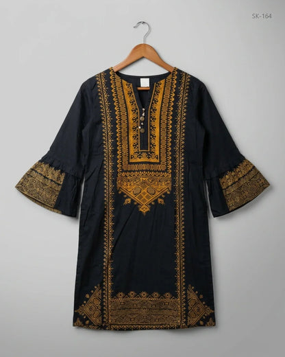 Excellent Condition Summer Kurti | Preloved BAU | Black Lawn | Thrift Shop for Womens Lahore Pakistan | OTS